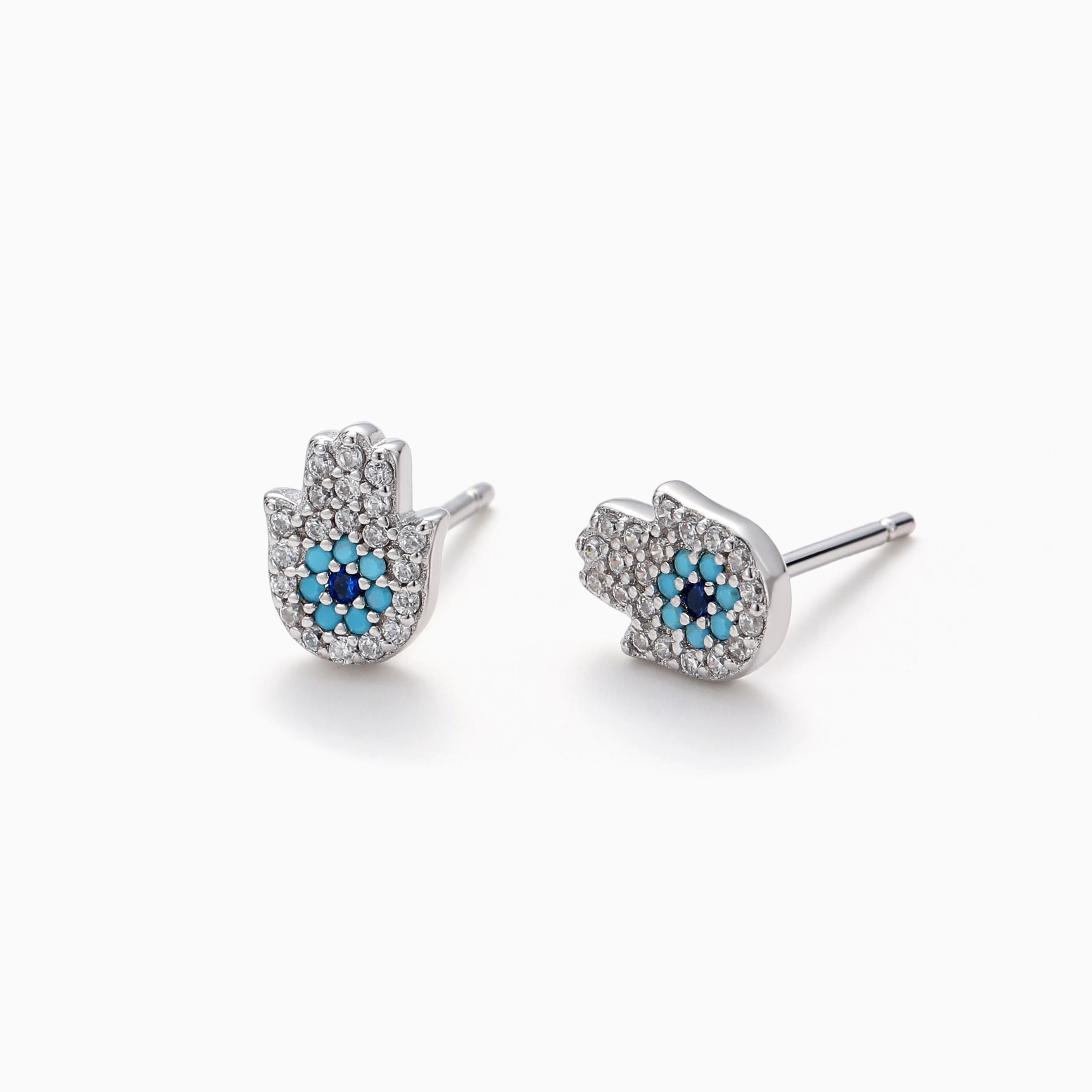 HAMSA BLOOM S925 STUDS