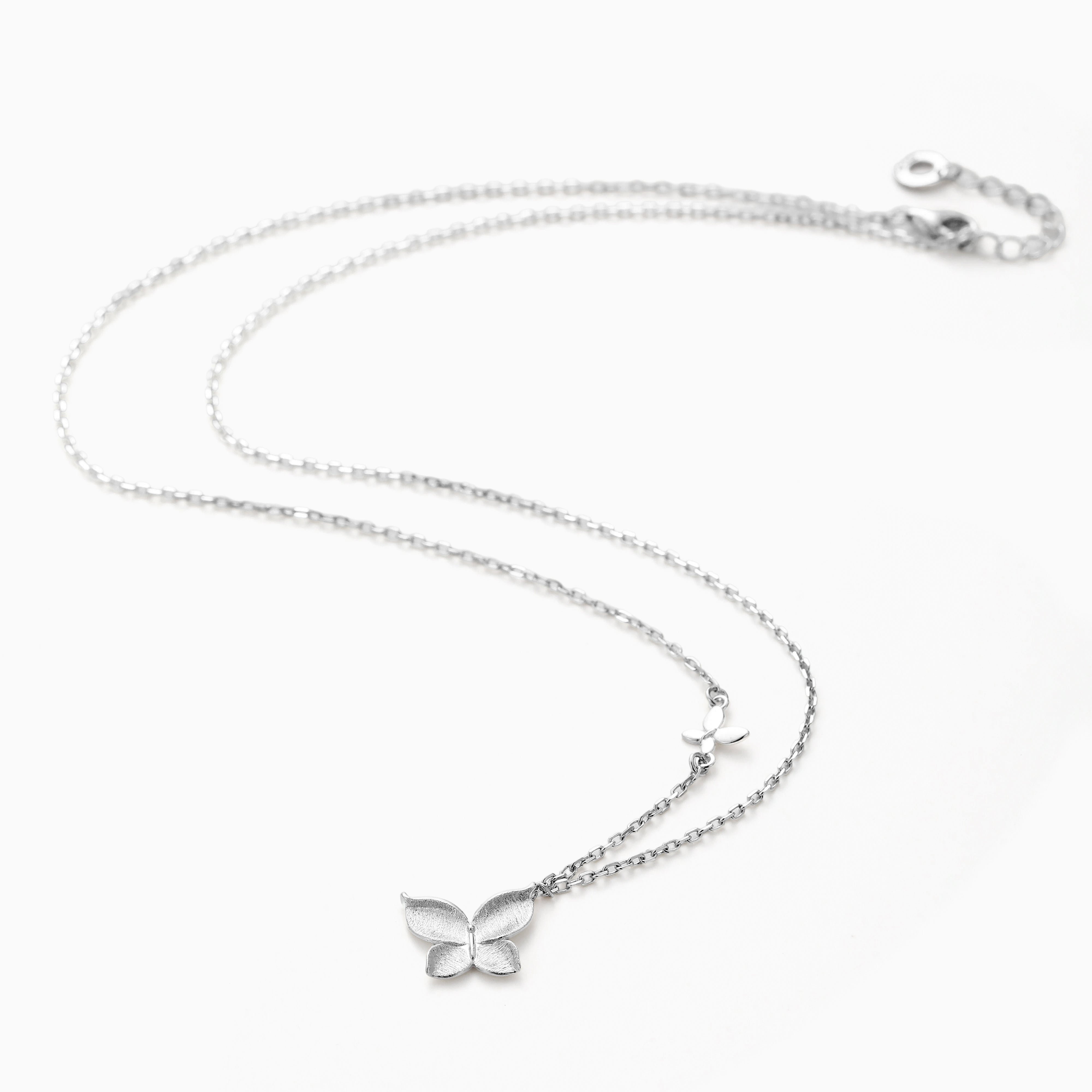 DOUBLE BUTTERFLY NECKLACE