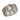 LADY IN NATURE SILVER MEDITATION SPINNER RING, FOREST CUTOUT DESIGN